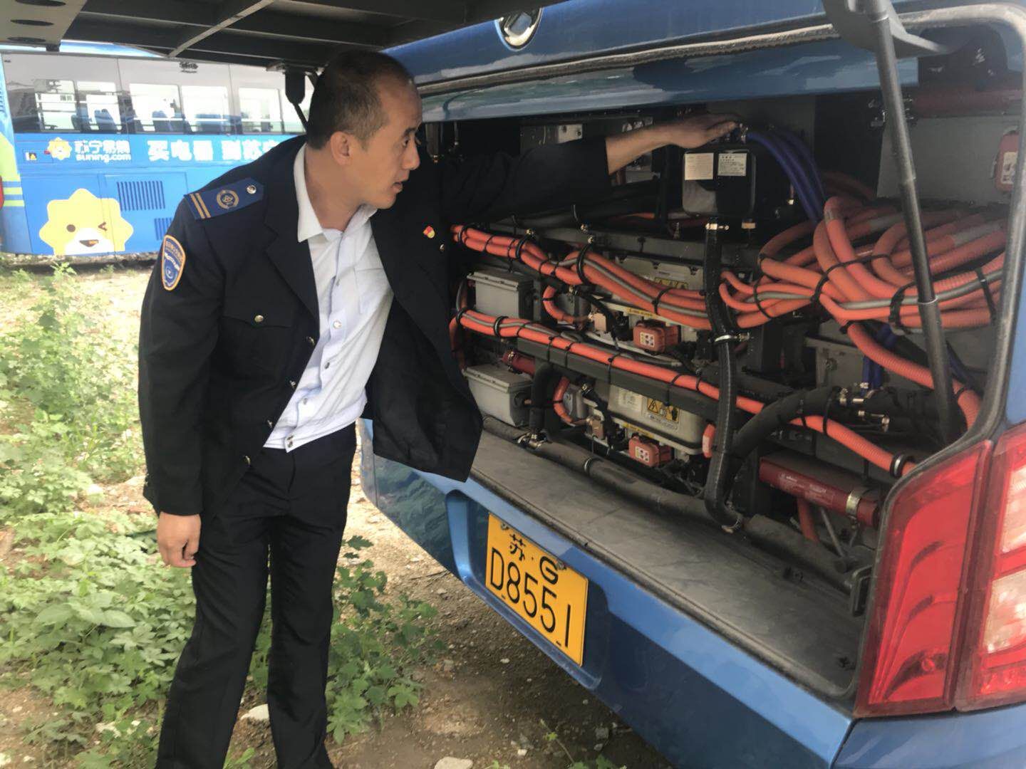 公交集團海通公交公司開(kāi)展車(chē)輛安全隱患大排查